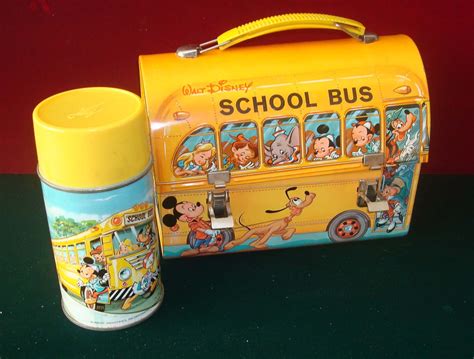 Disney bus lunch box